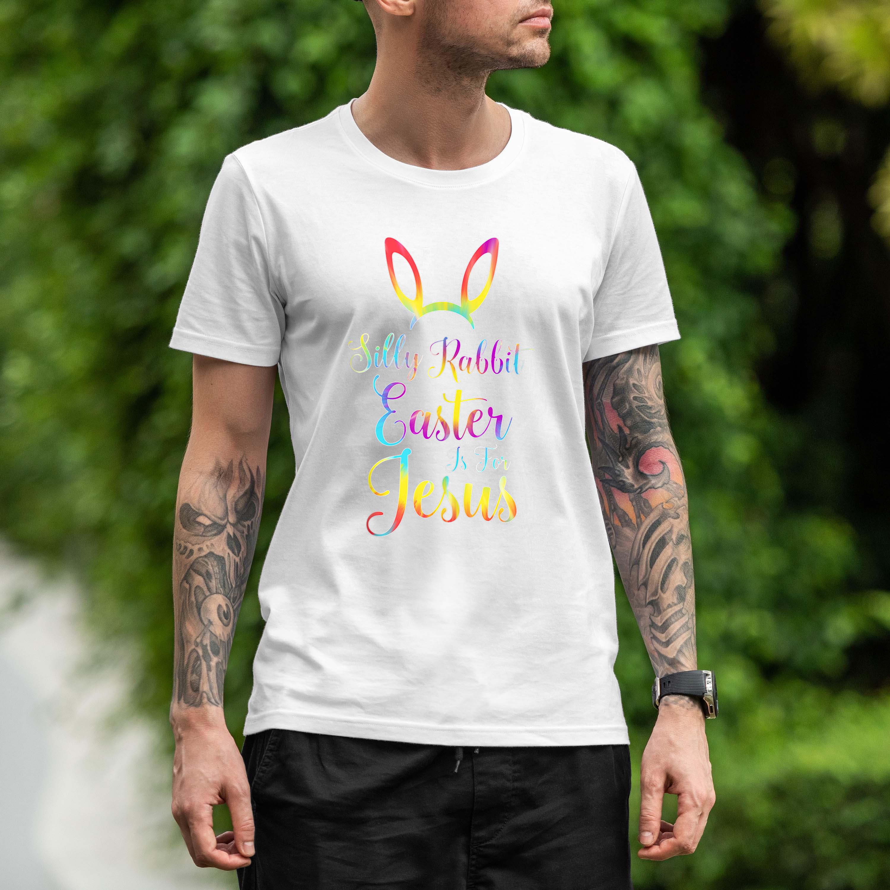 Christian Easter Silly Rabbit Easter Is For Jesus Shirt 